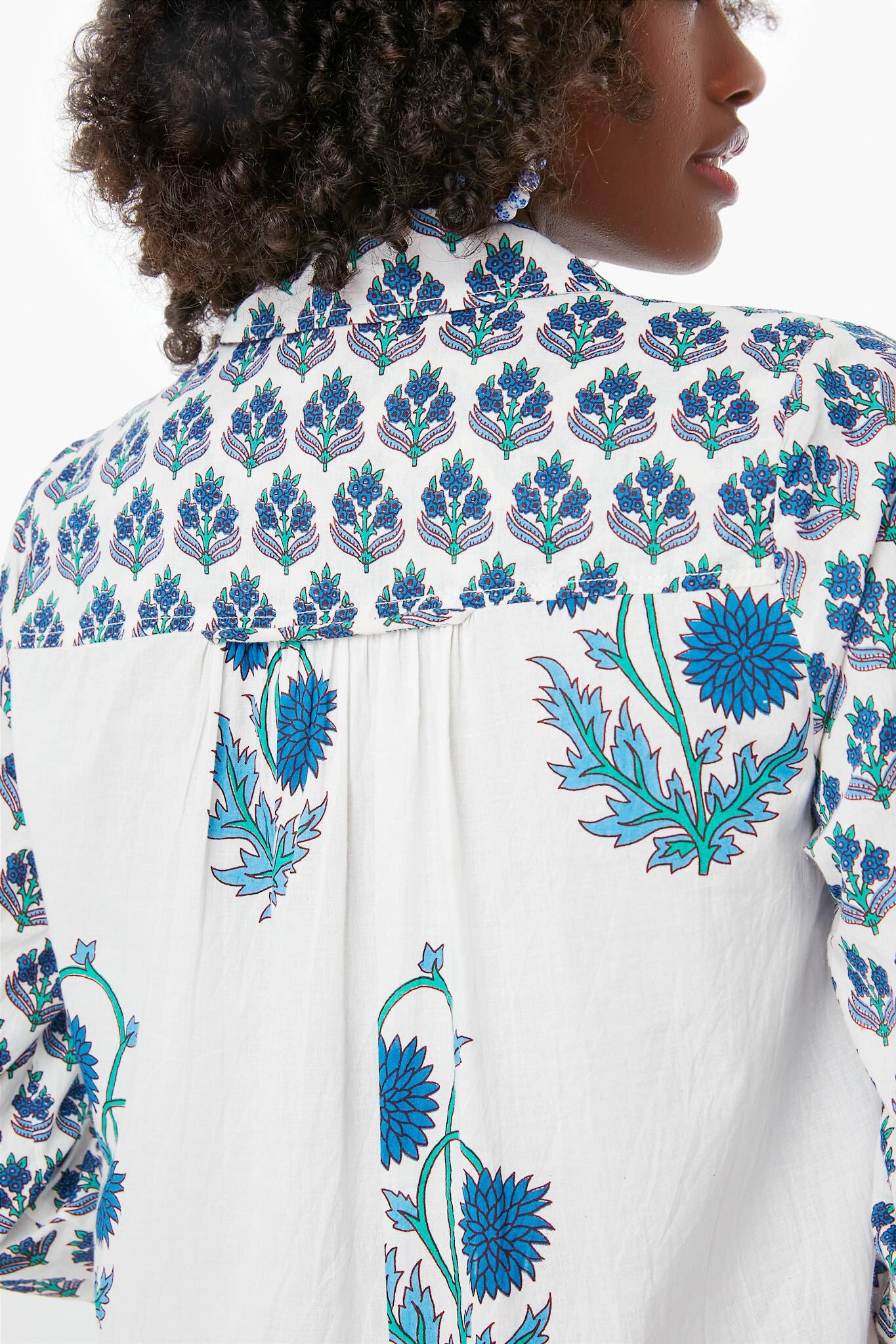 Exclusive Cornflower Blue Brooklyn Long Dress