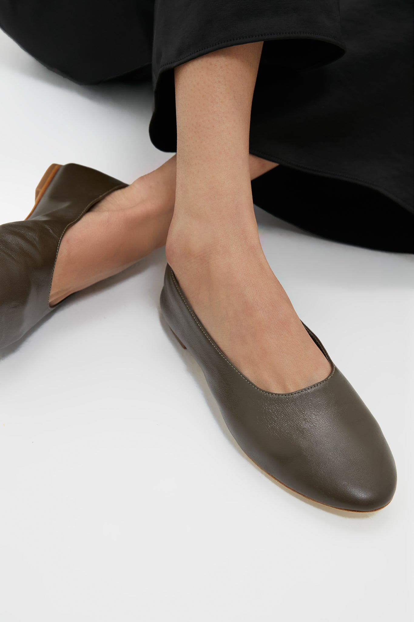 Truffle Alba Ballet Flat