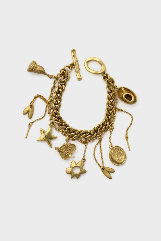 Gold Tesori Charm Bracelet