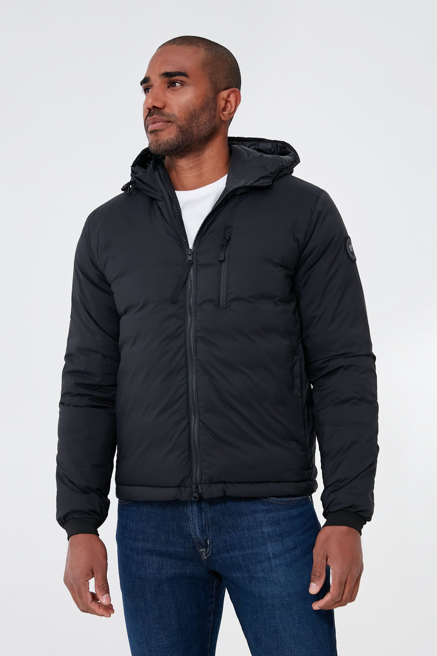 Black Black-Label Lodge Down Hoody