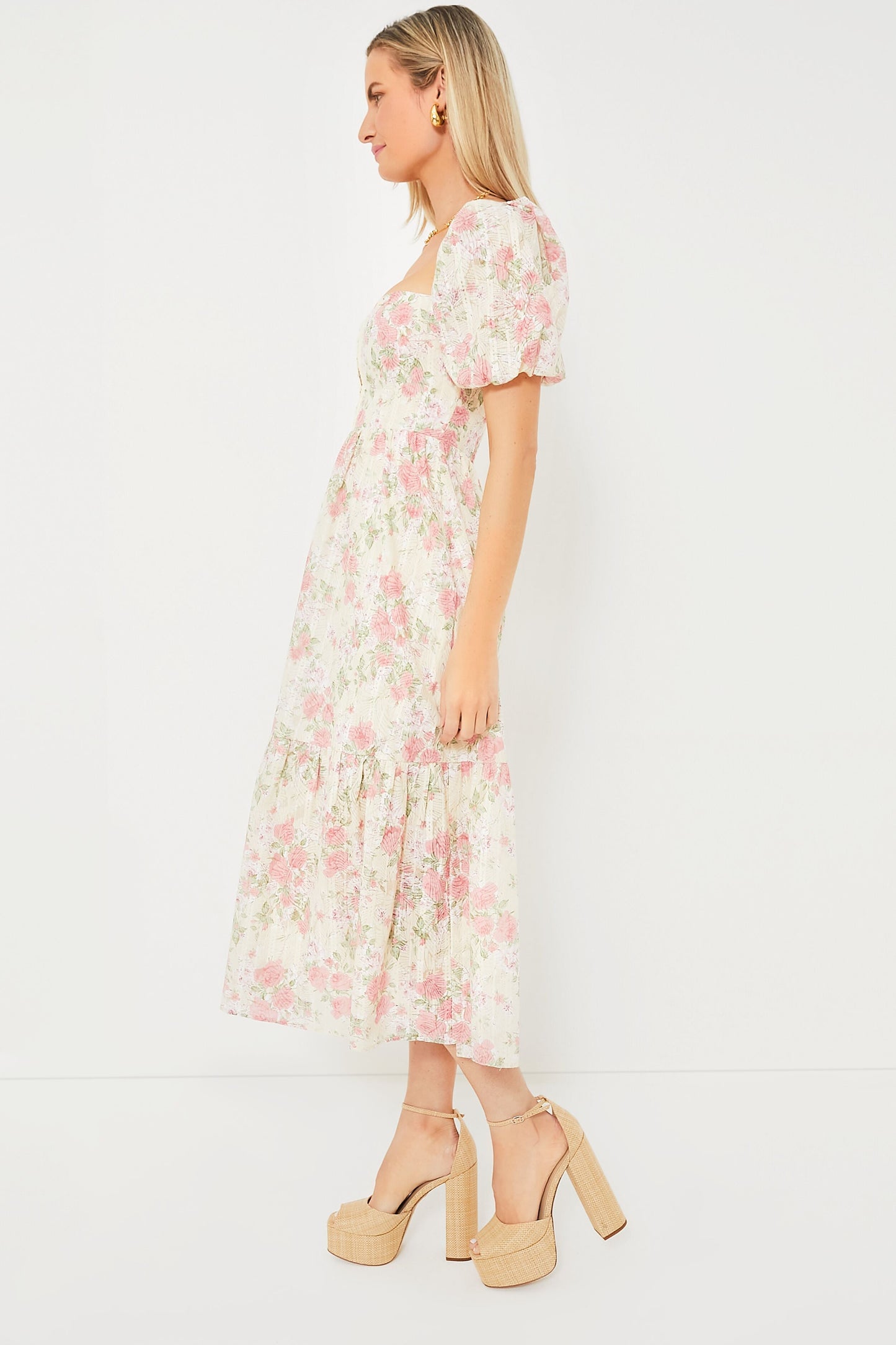 Rose Rosita Midi Dress
