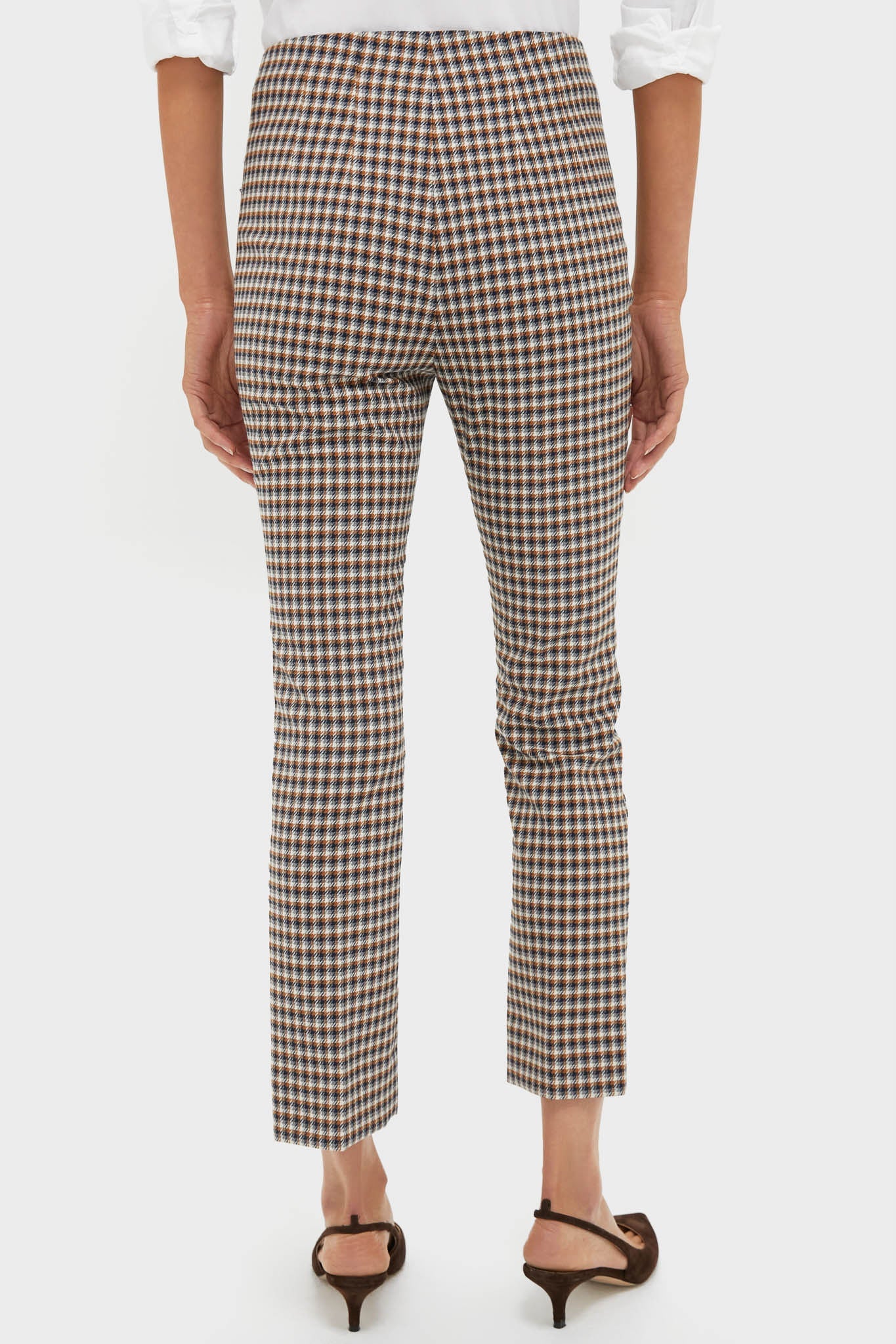 Navy Multi Kean Pant with Welt Pockets