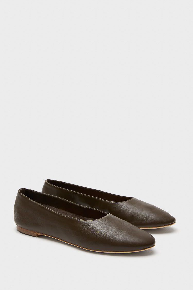 Truffle Alba Ballet Flat