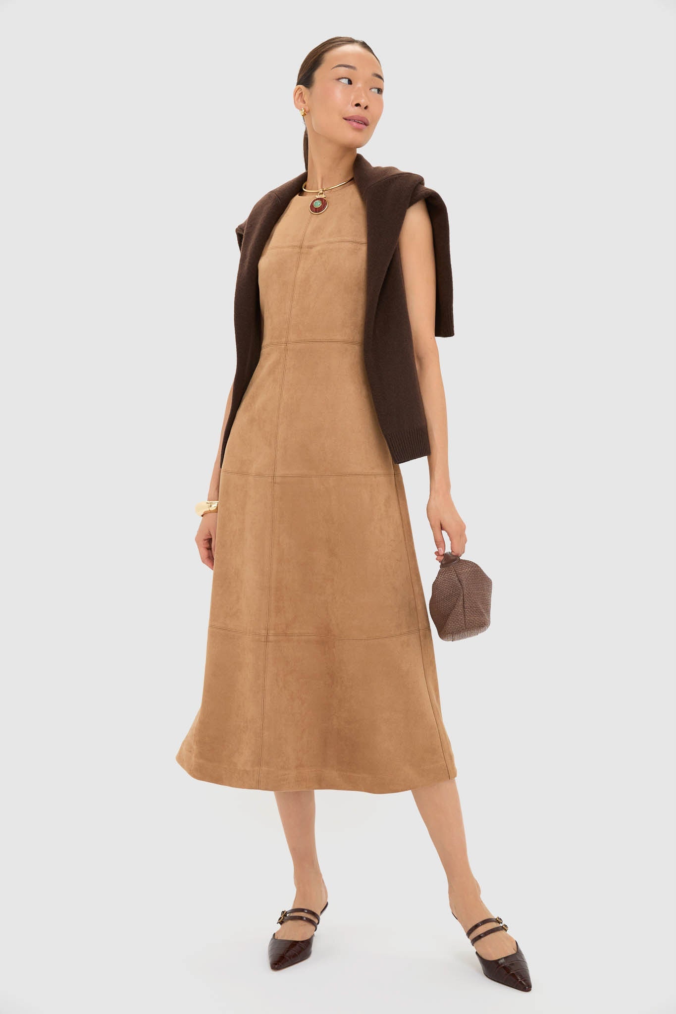 Buck Vegan Suede Manon Dress