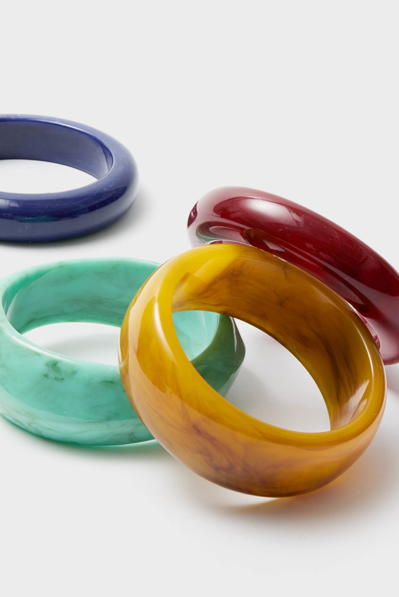 Malachite and Lapis Rita Bangle Set