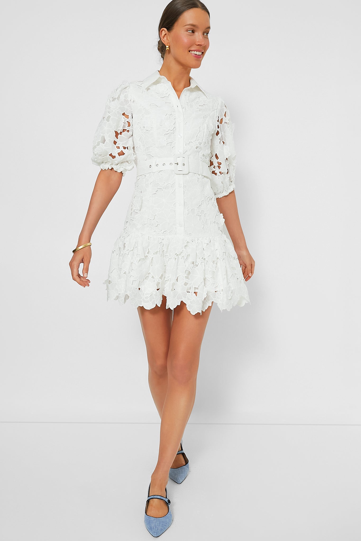 Ivory Ottis Mini Dress
