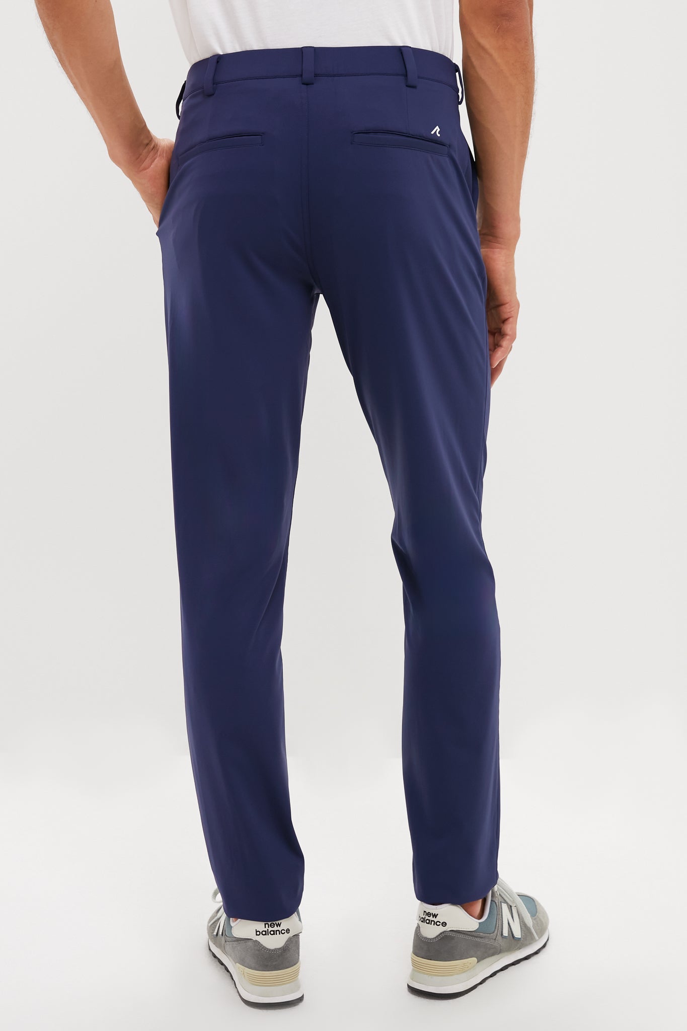 Navy Bradley Pull-on Trouser (32" Inseam)