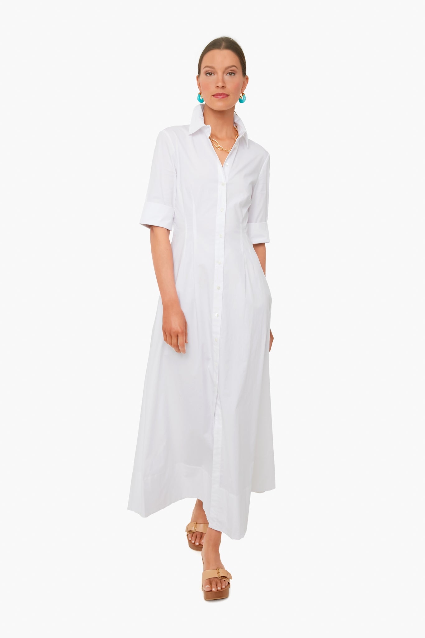 White Joan Maxi Dress