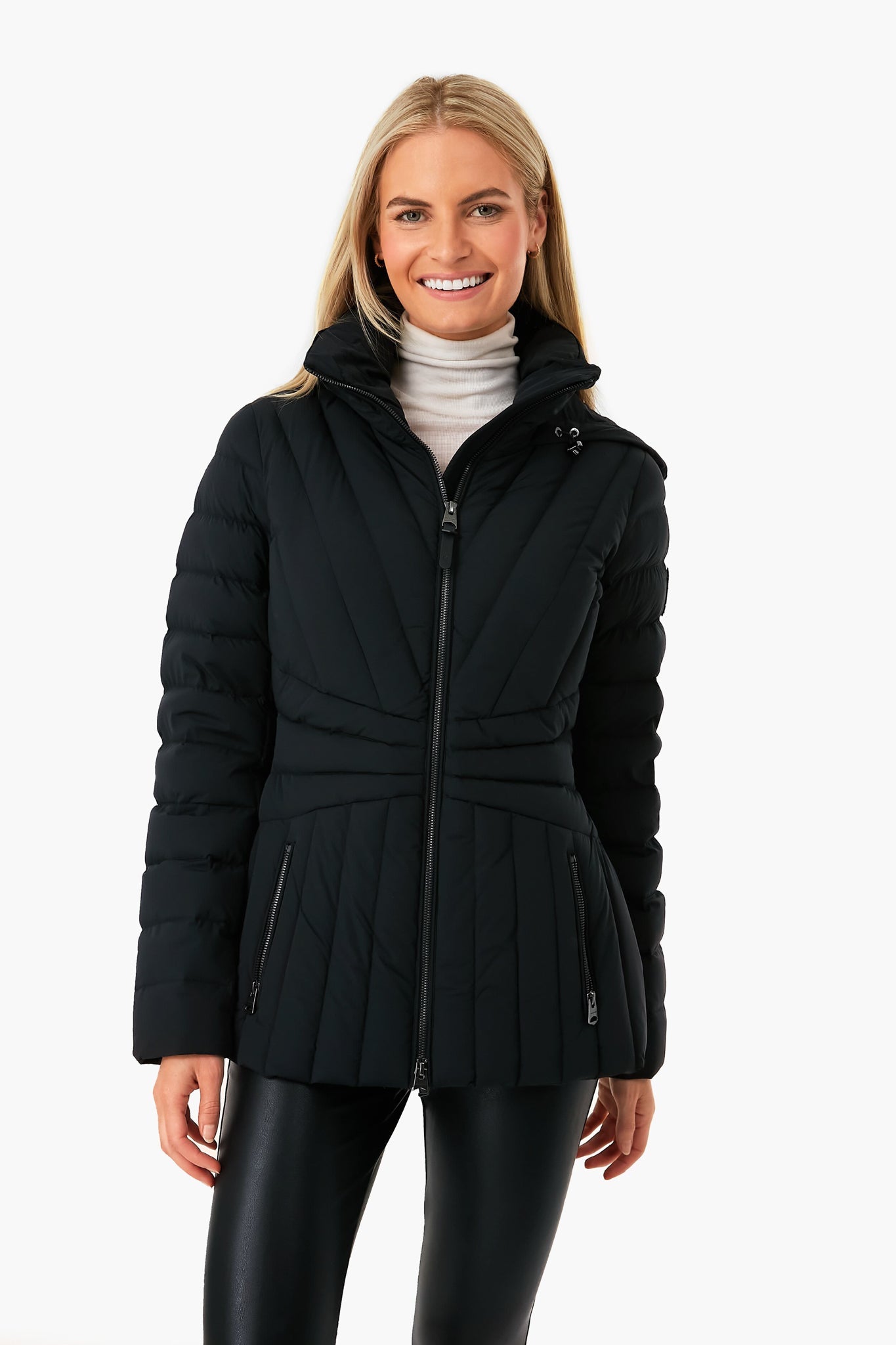 Black Alissa Down Jacket