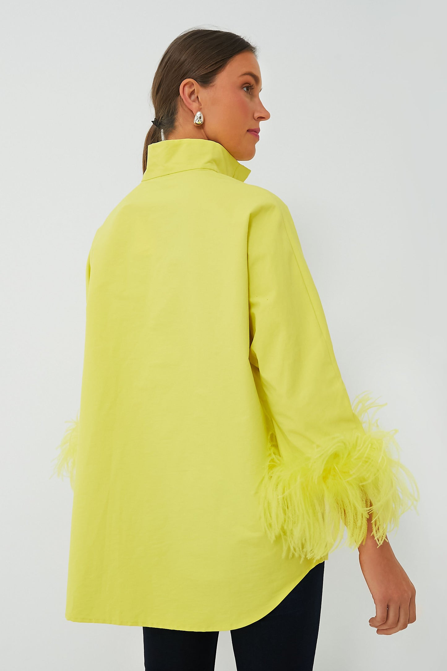 Citron Feather Willow Blouse