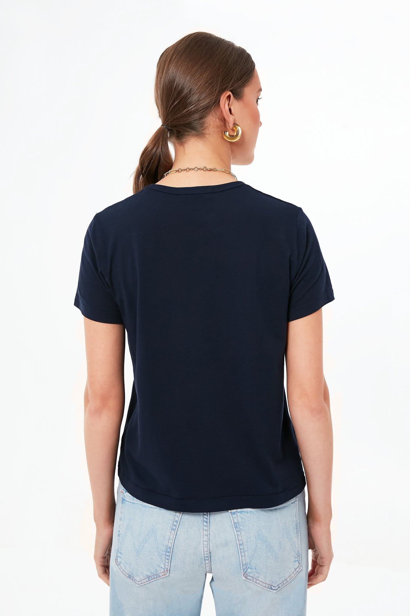 Dark Navy Frank Slim Tee