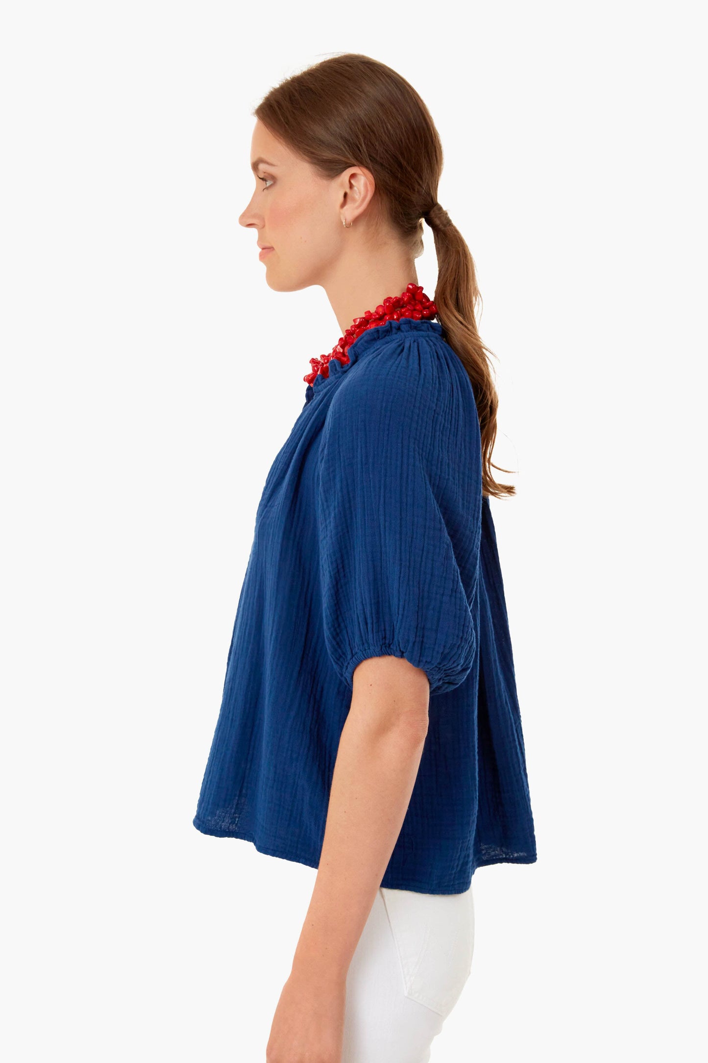 Tiara Blue Jules Top