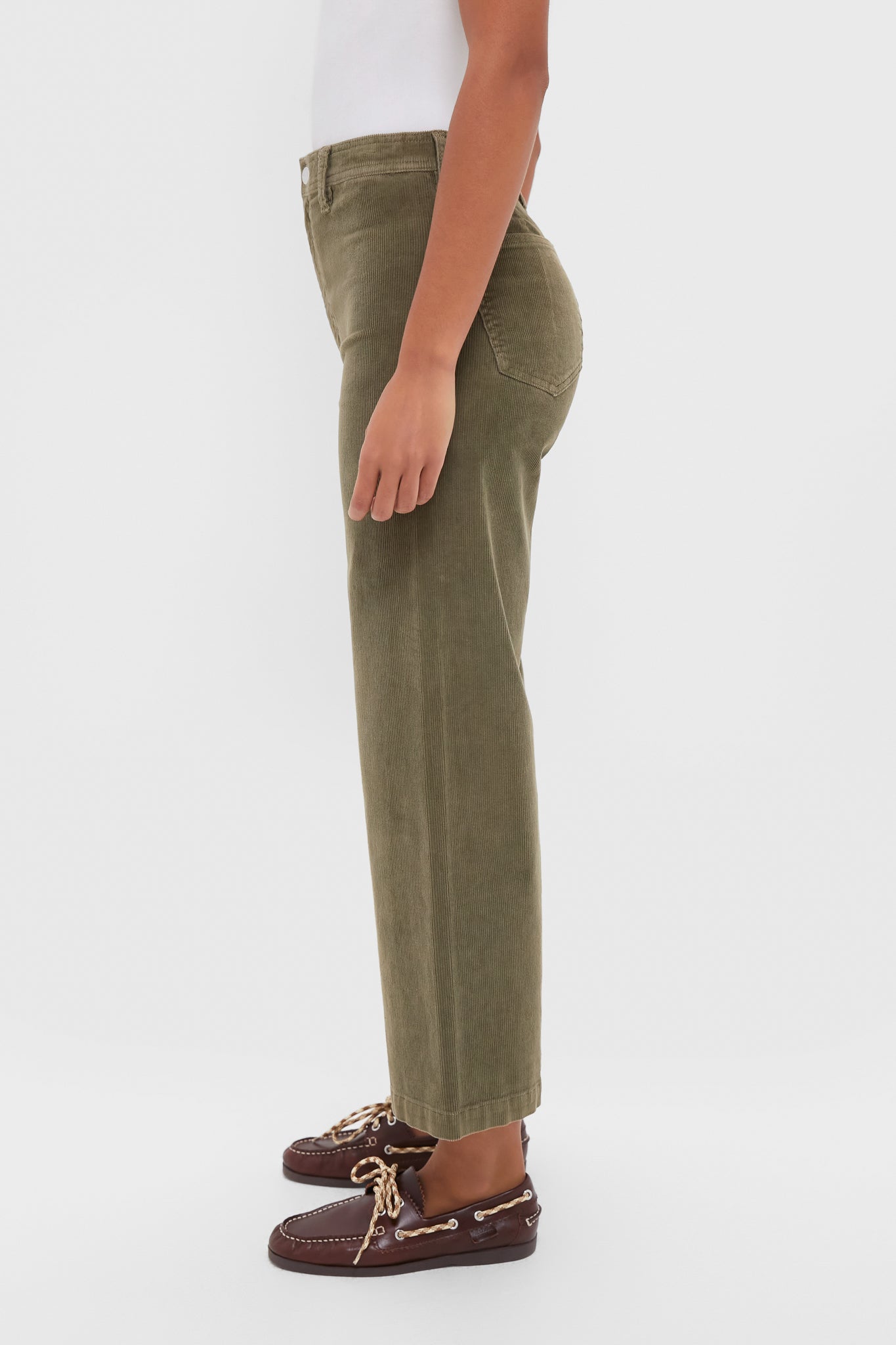 Sequoia Penny Crop High Rise Wide Leg