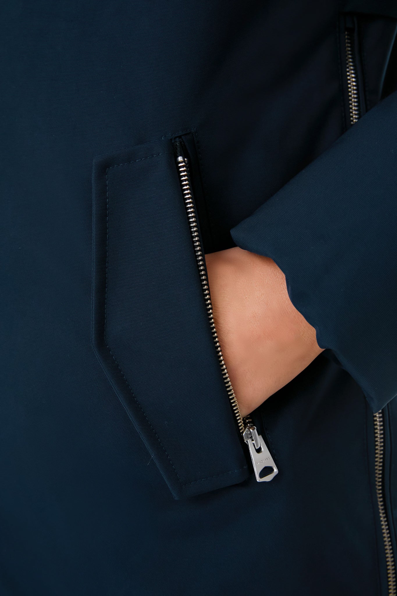 2 in 1 Navy Kinslee Down Coat