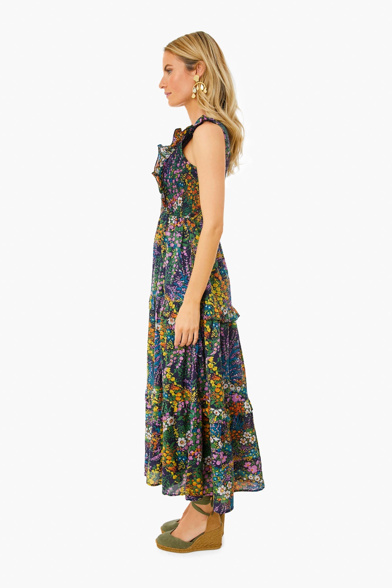 Lokis Garden Black Iris Dress