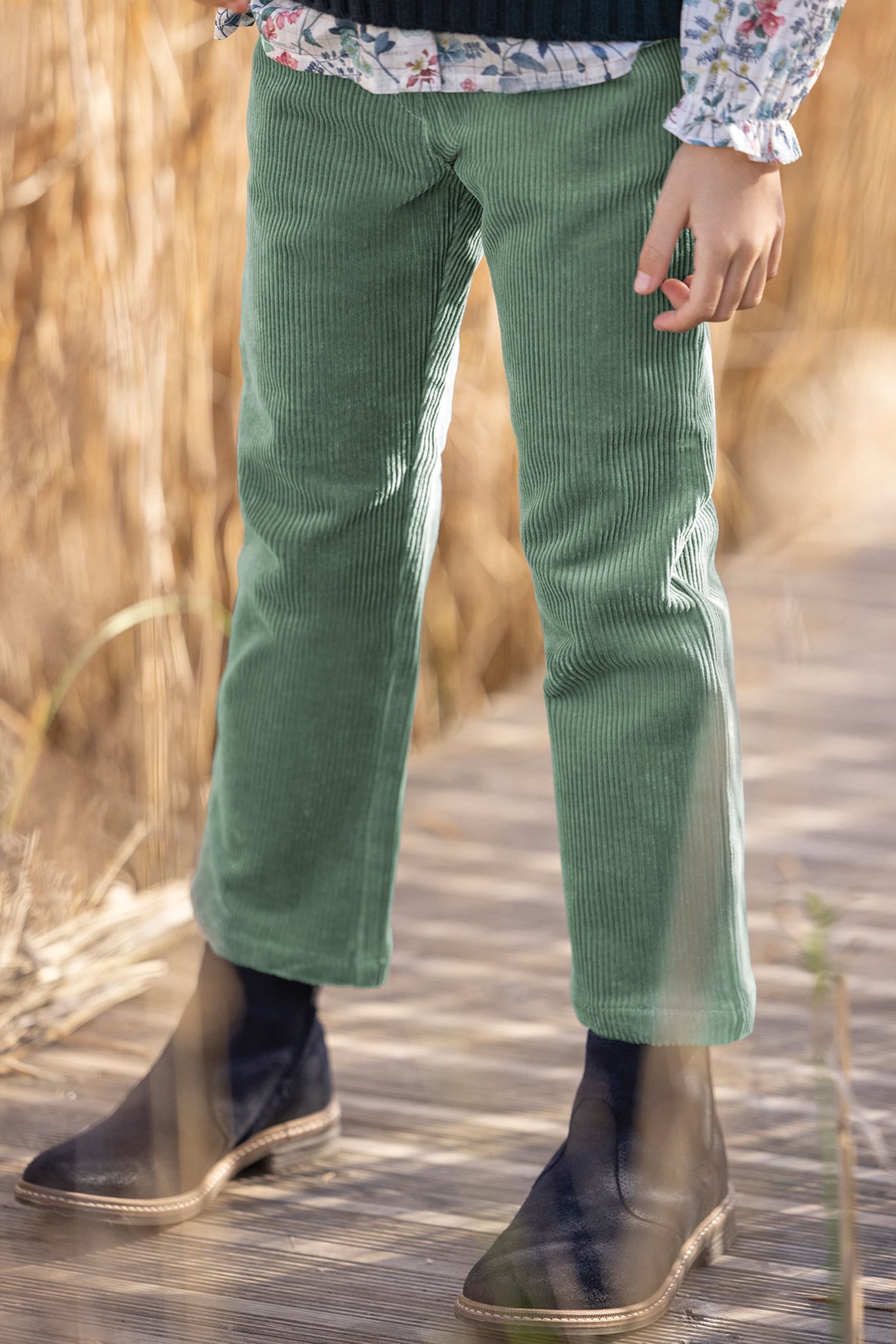 Celadon Corduroy Pants