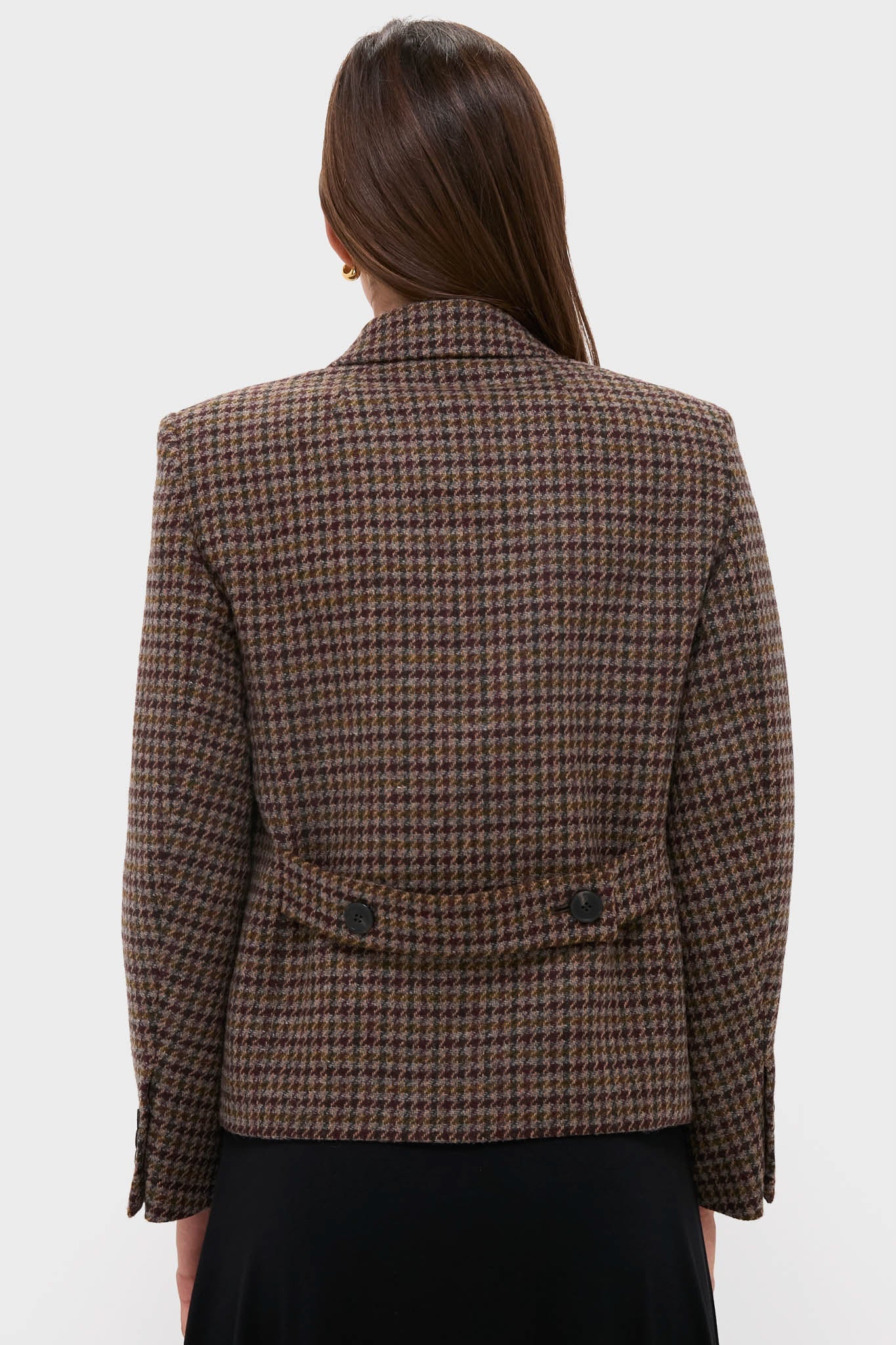 Wine-Coloured Gerusia Jacket