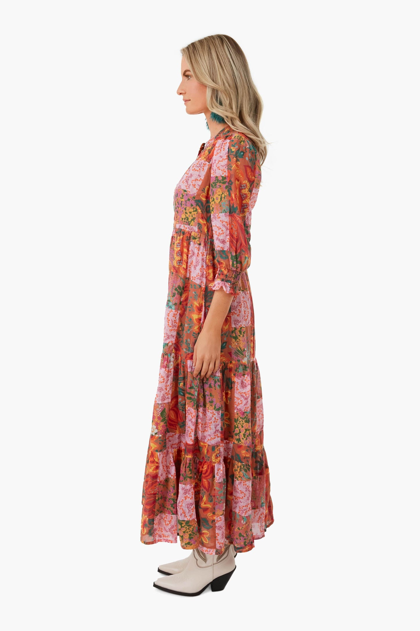 Patchwork Nevis Dress