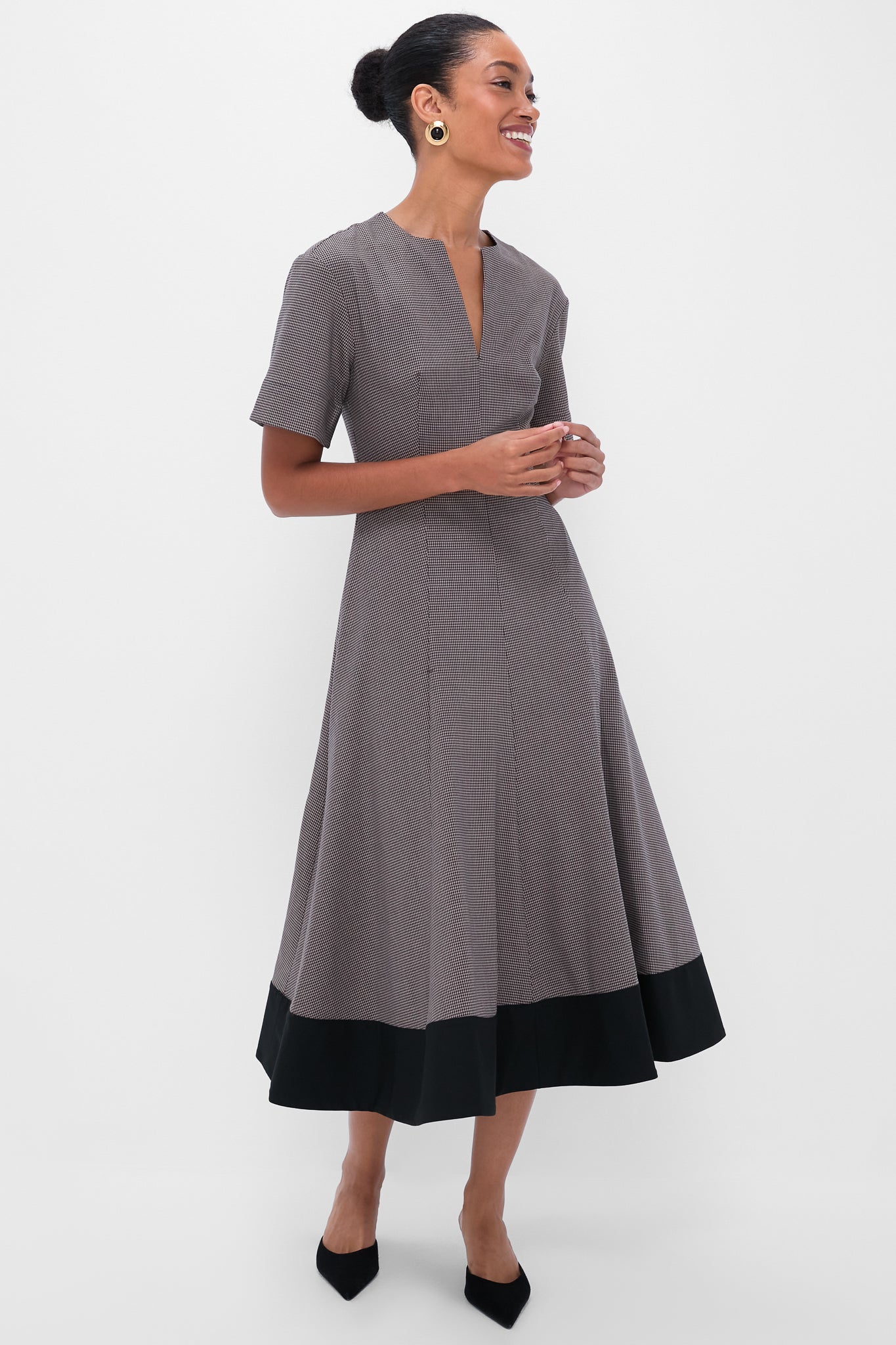 Houndstooth Frances Dress