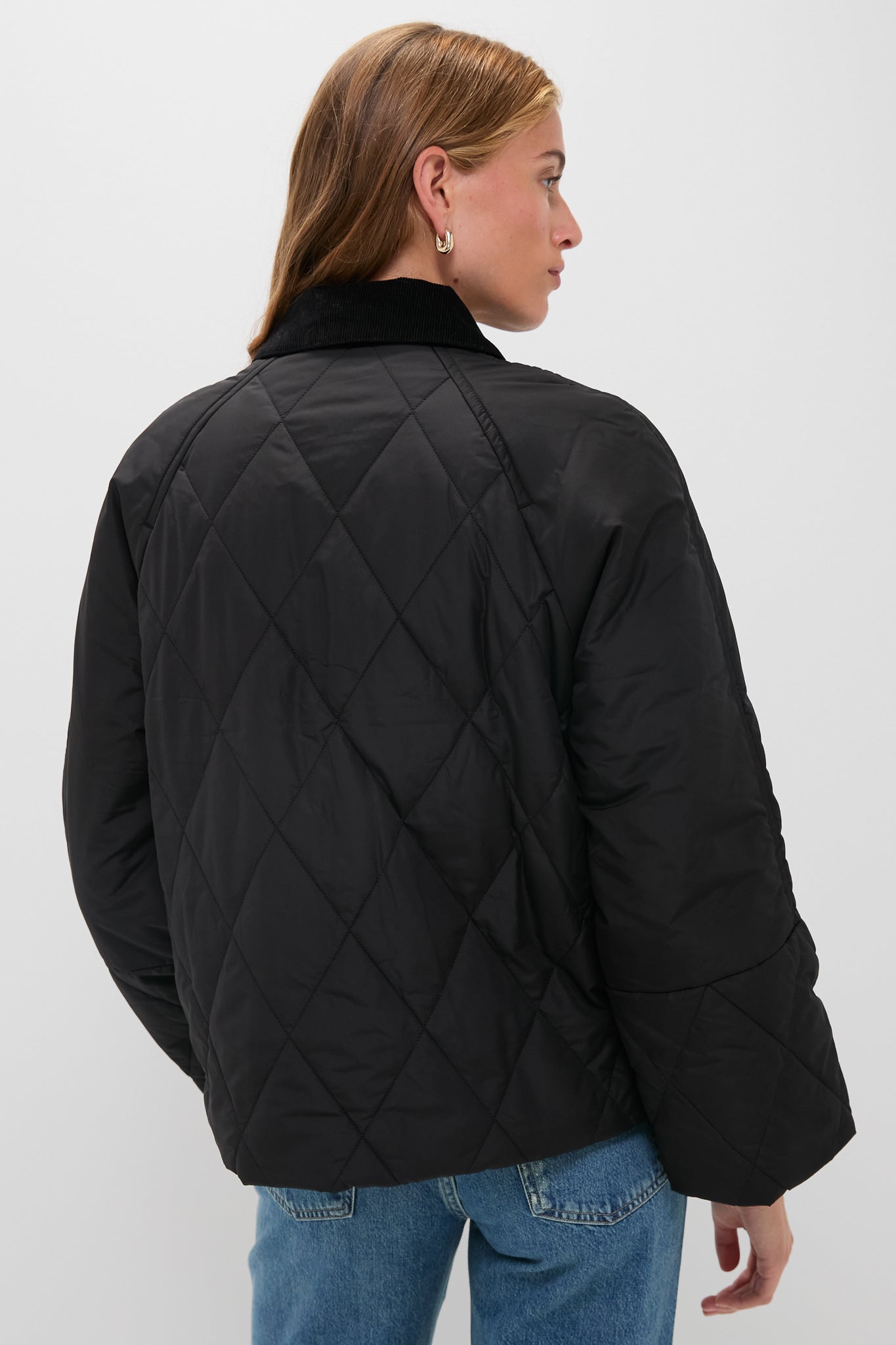 Black Martha Quilted Jacket