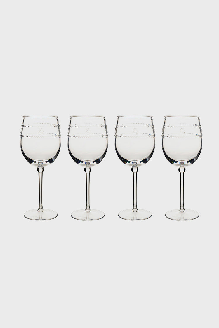Isabella Acrylic Wine Glass Set of 4