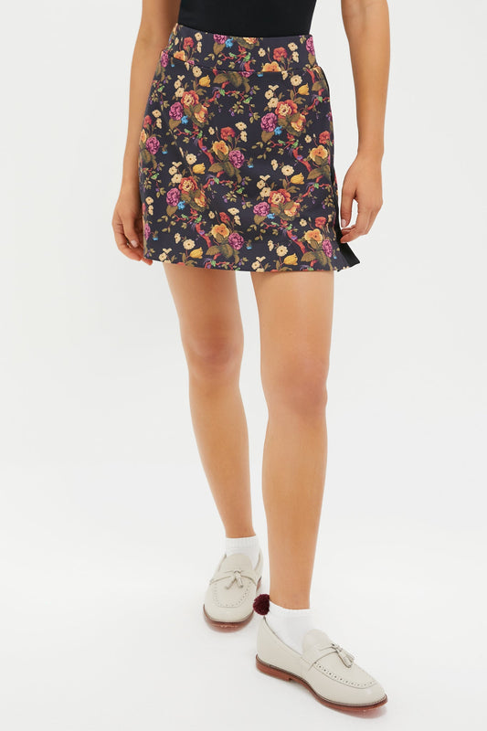 Baroque Floral 16 Inch Performance Stretch Woven Karrie Golf Skirt