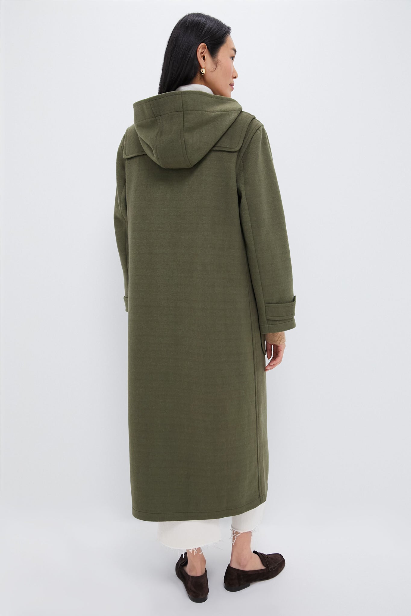 Olive Green Arthur Toggle Stadium Coat