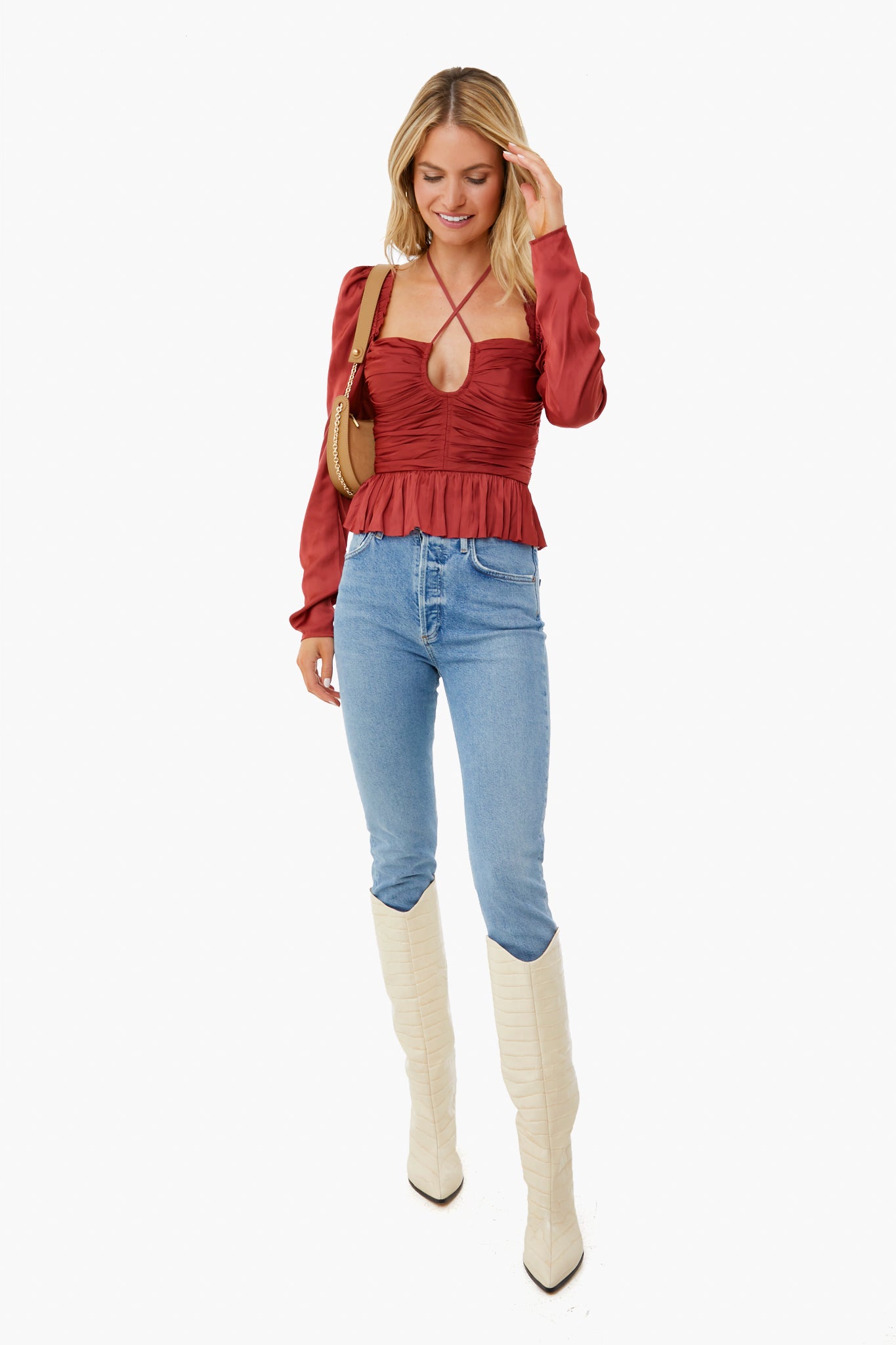 Desert Rose Mirelle Blouse