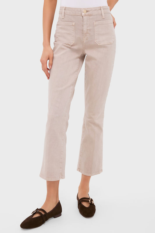 Biscuit Noya High Rise Patch Pocket Slim Flare