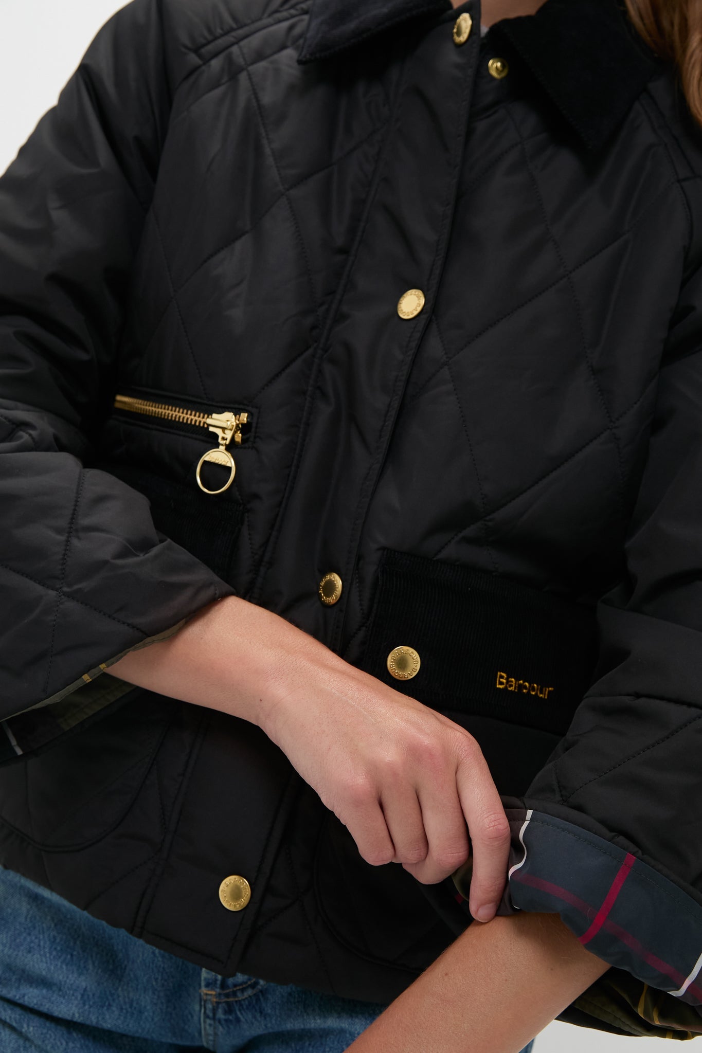 Black Martha Quilted Jacket