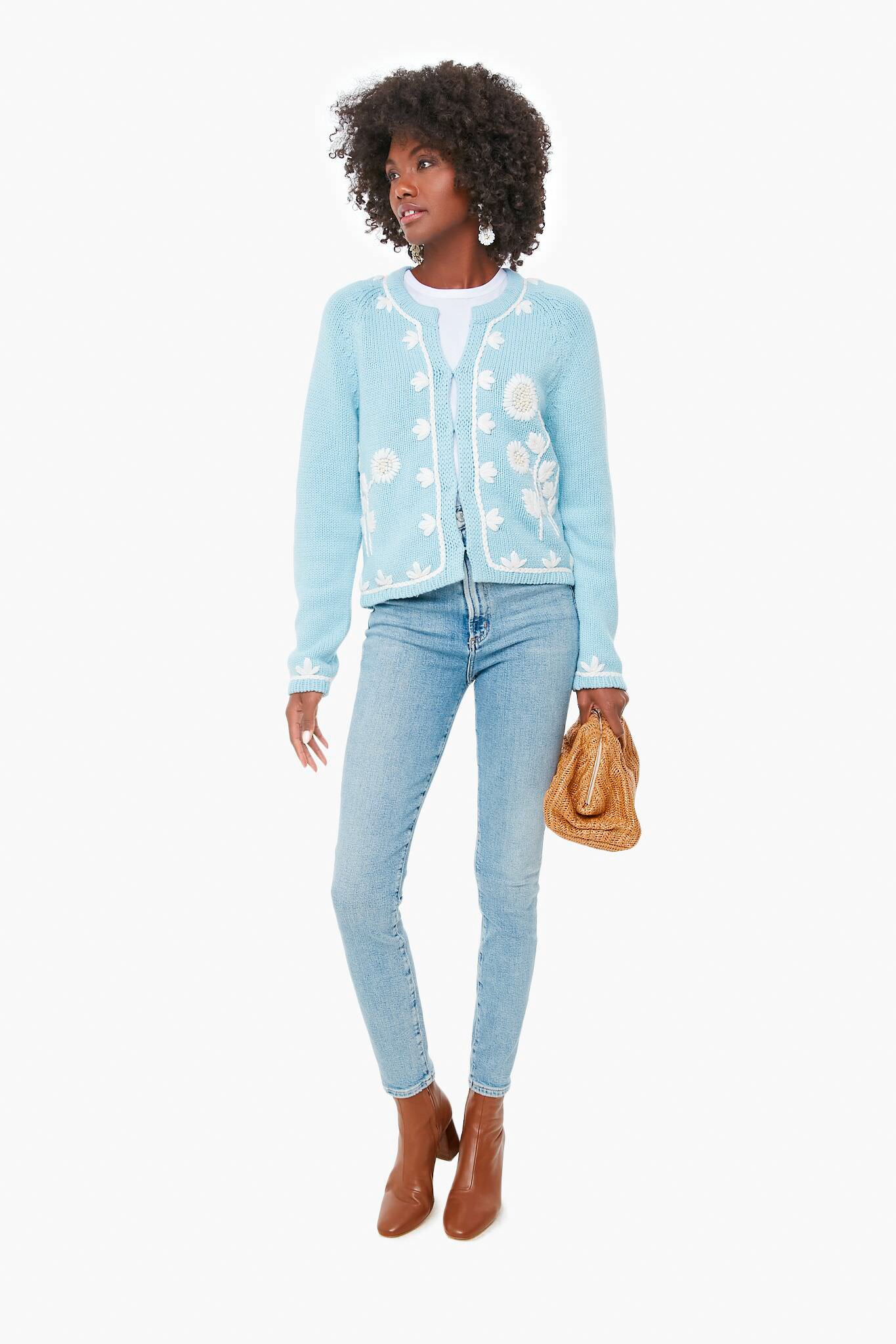 Cornflower Blue Lafayette Cardigan