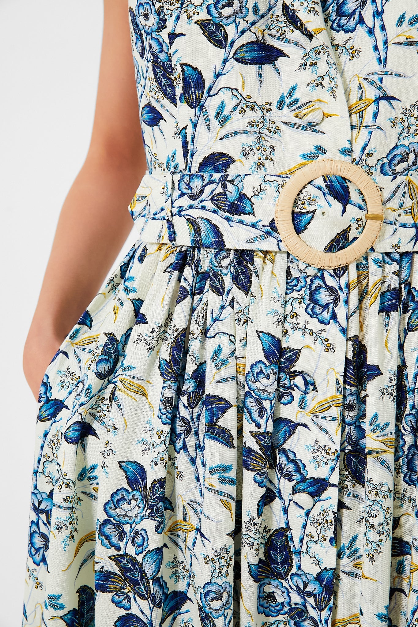 Larkspur Chintz Lena Dress