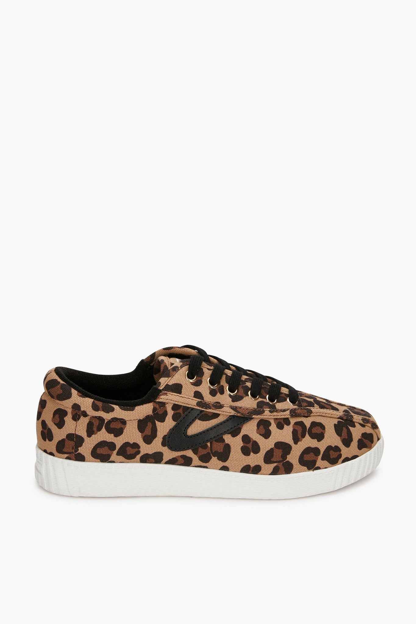 Leopard Nylite Canvas Sneakers