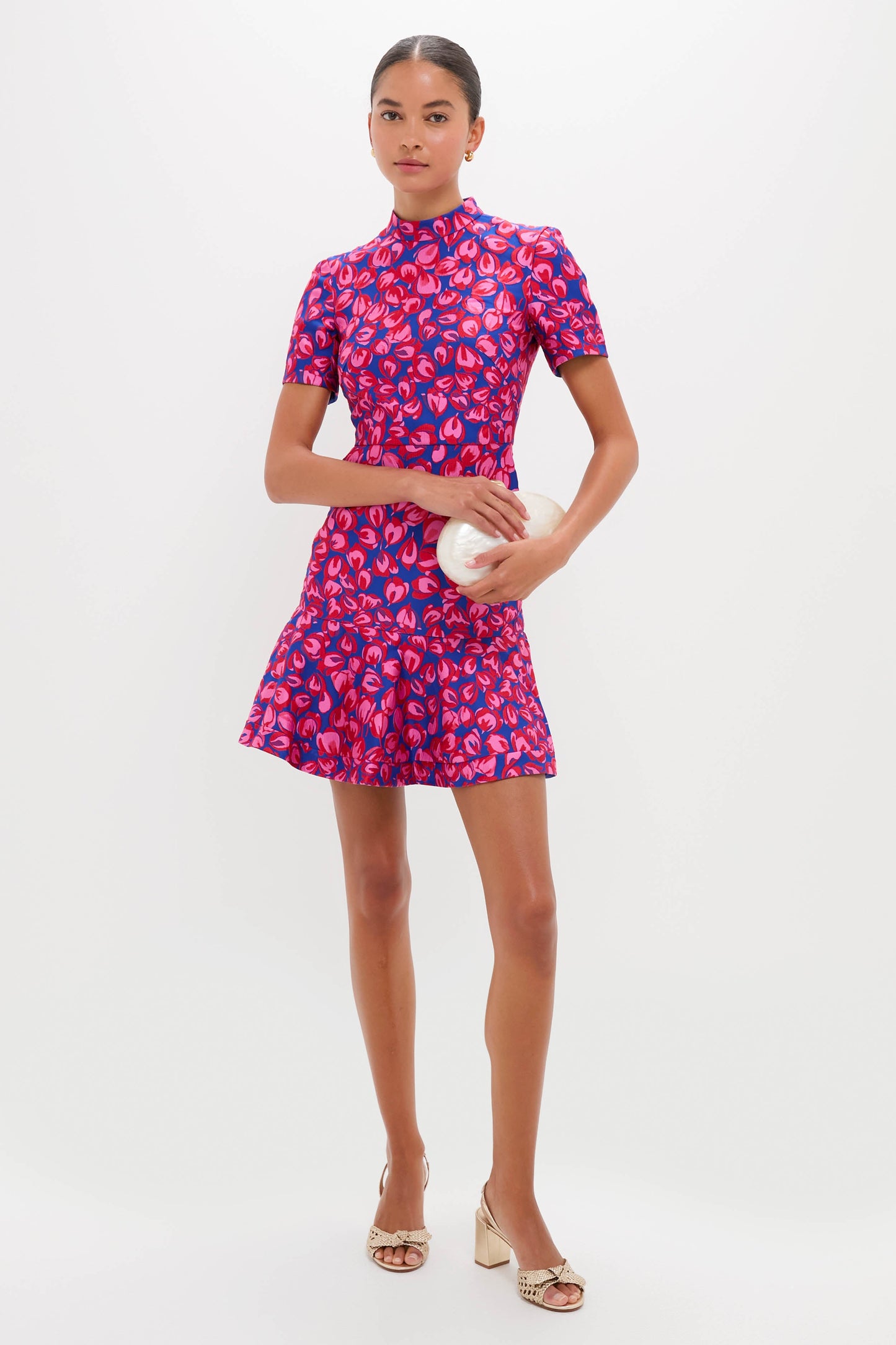 Azure Flamingo Min-C Mini Dress