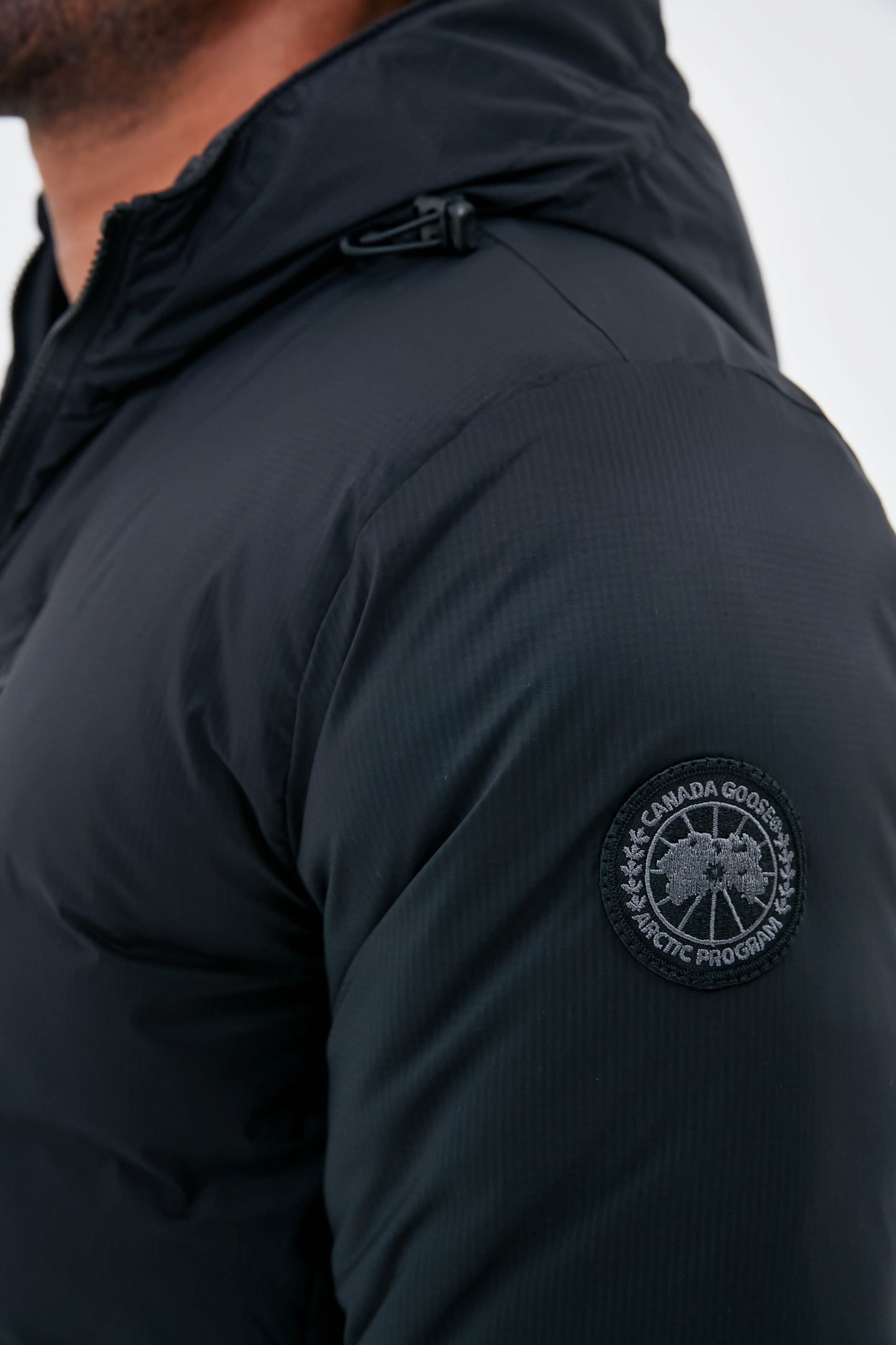 Black Black-Label Lodge Down Hoody