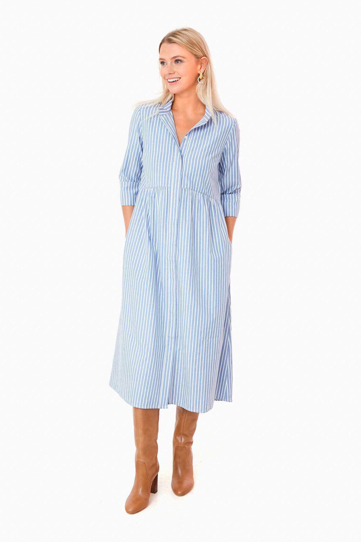 Spiral Shell Earrings