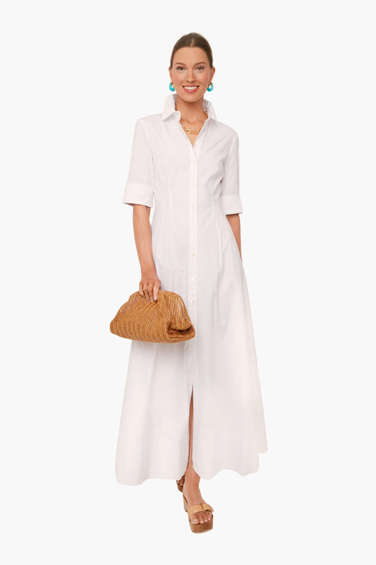 White Joan Maxi Dress