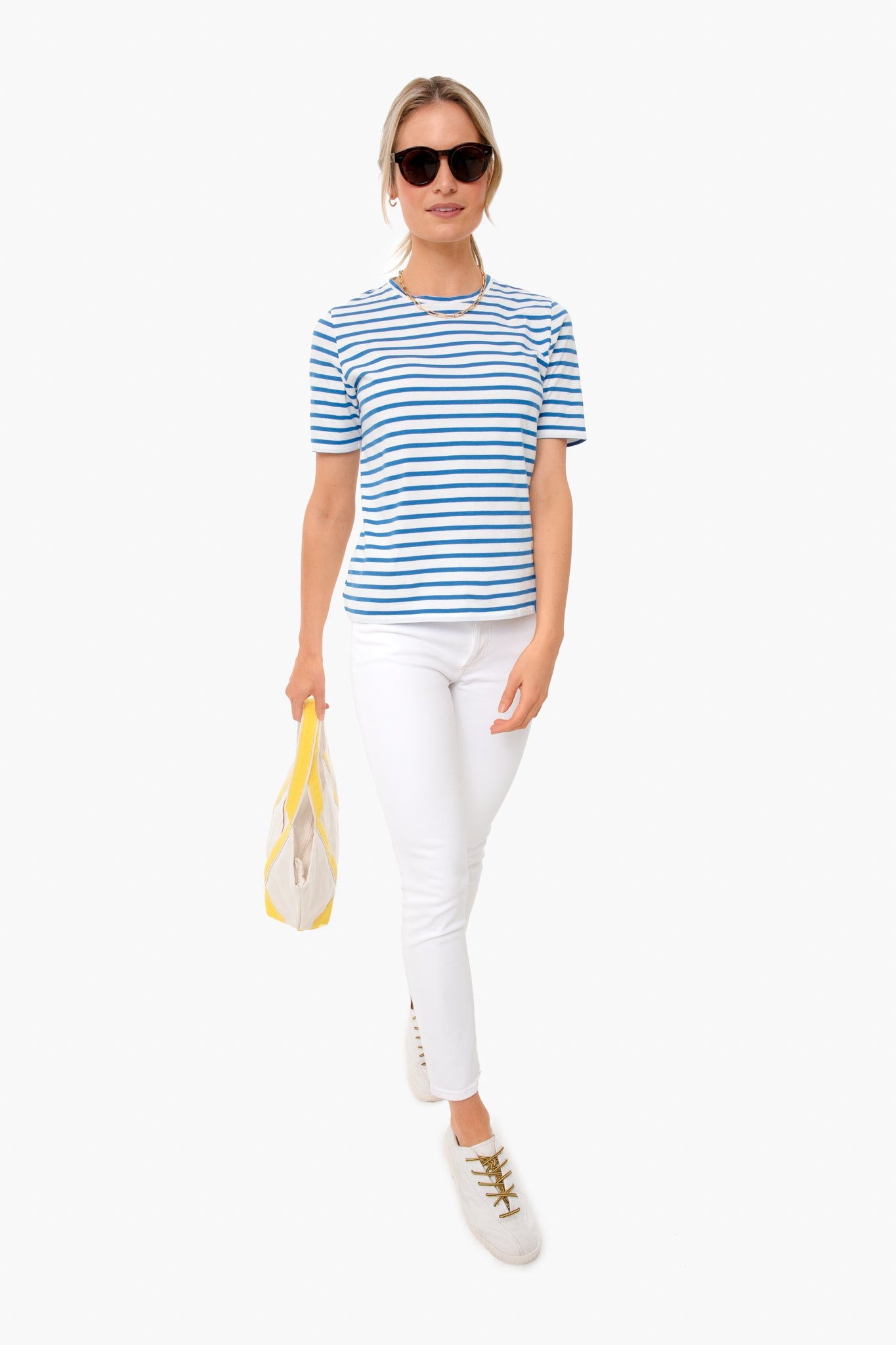 The Modern White Royal Blue