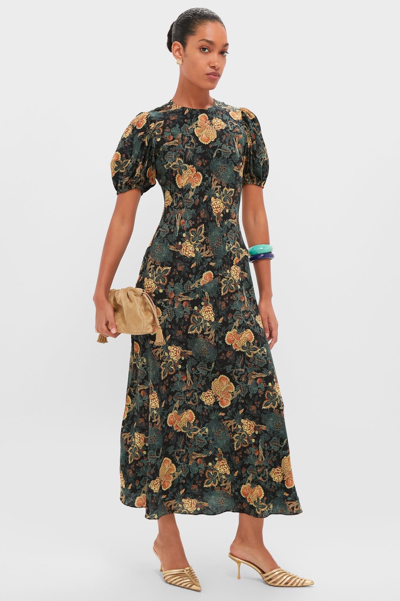 Malachite and Lapis Rita Bangle Set