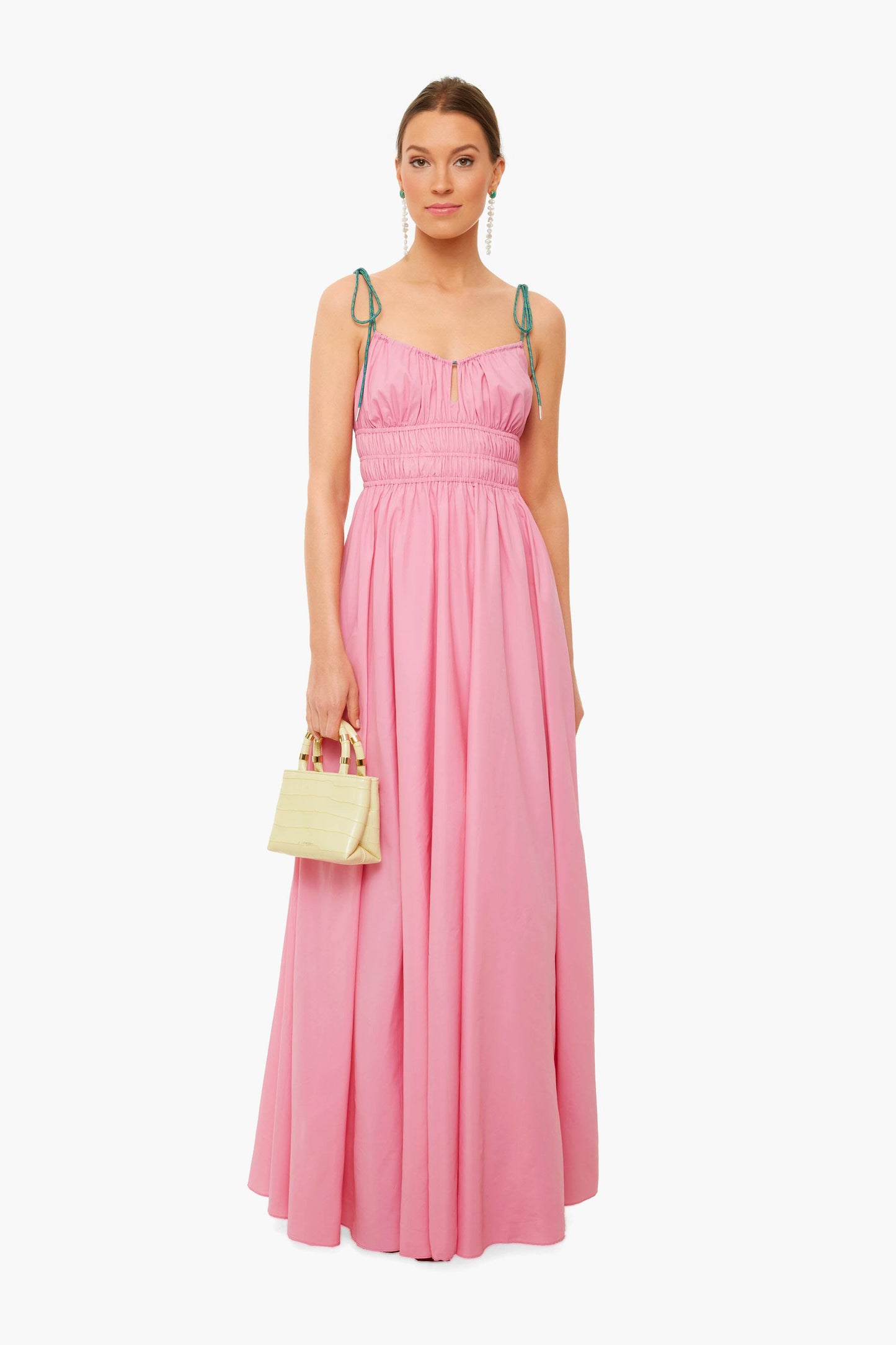 Petal Sleeveless Bow Dress