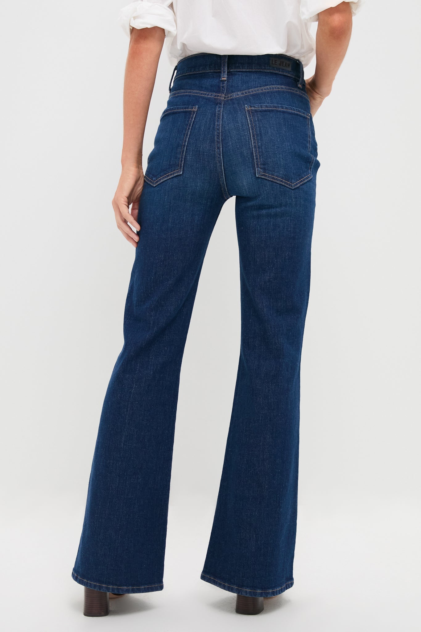 Zoe Gigi High Rise Skinny Flare