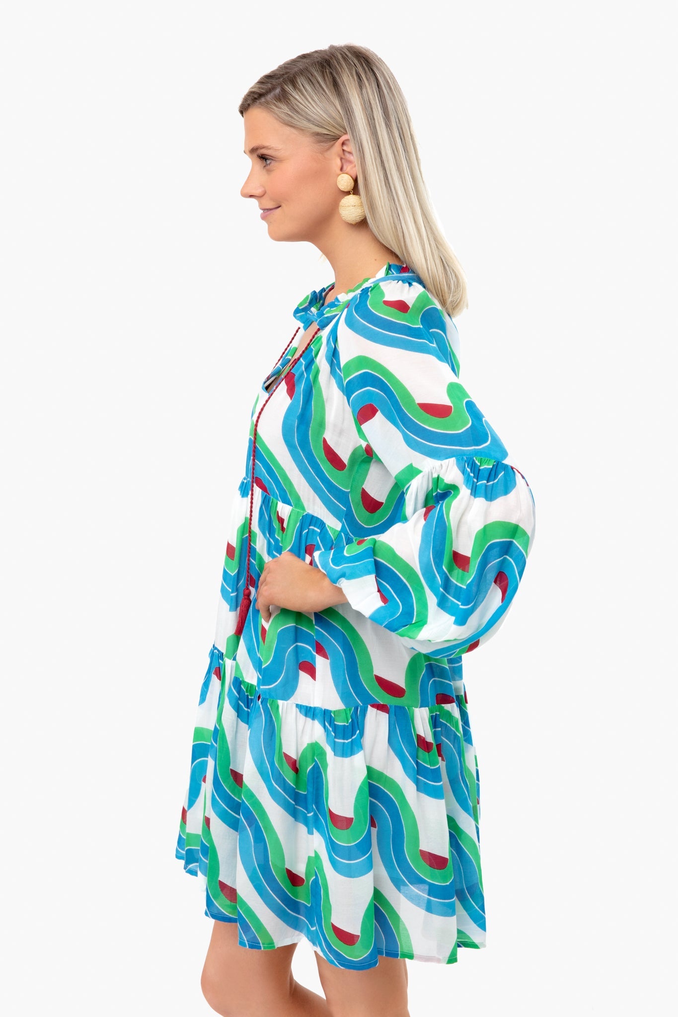 Nouveau Balloon Sleeve Dress