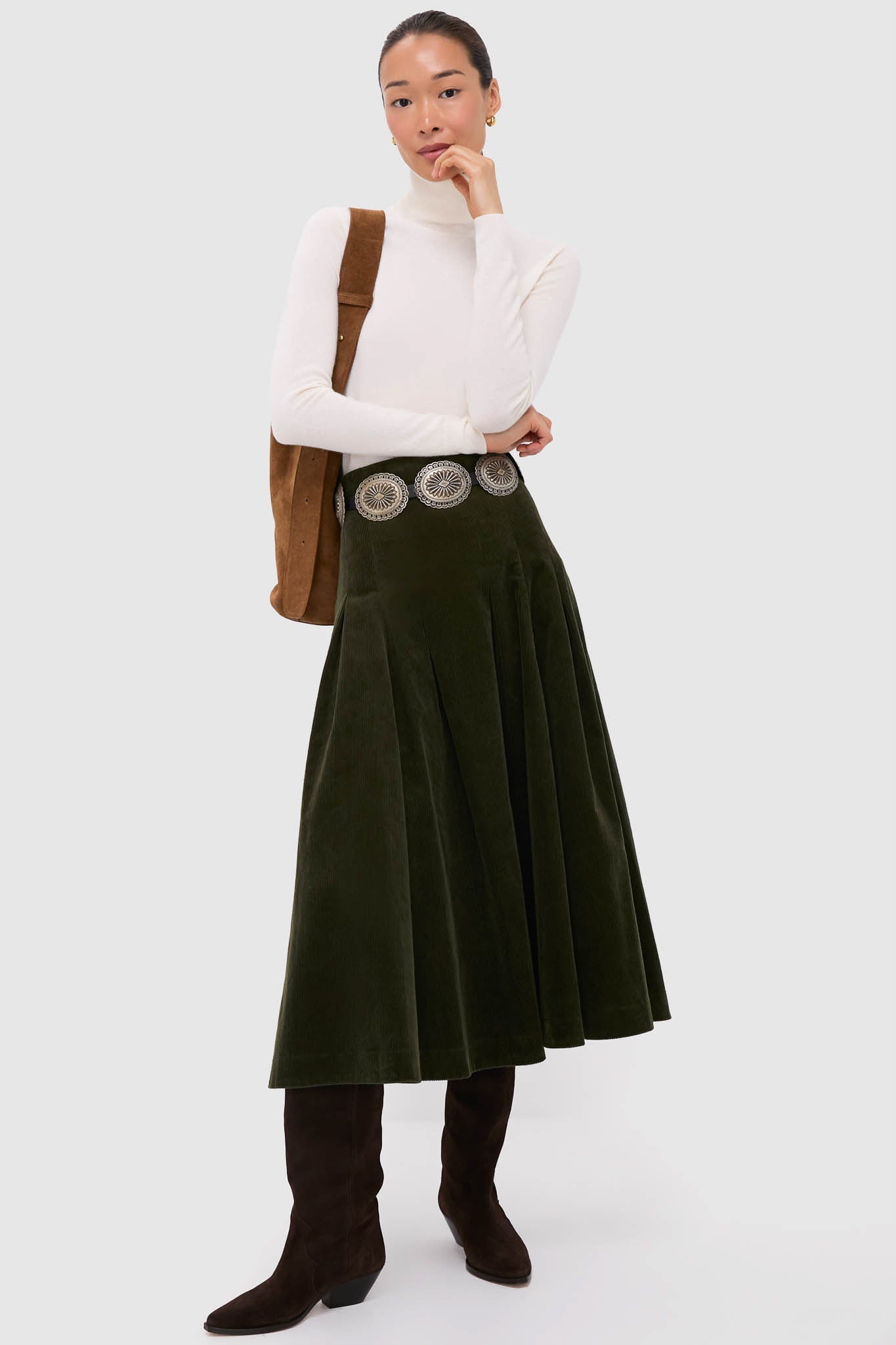 Cream Cashmere Long Sleeve Pullover