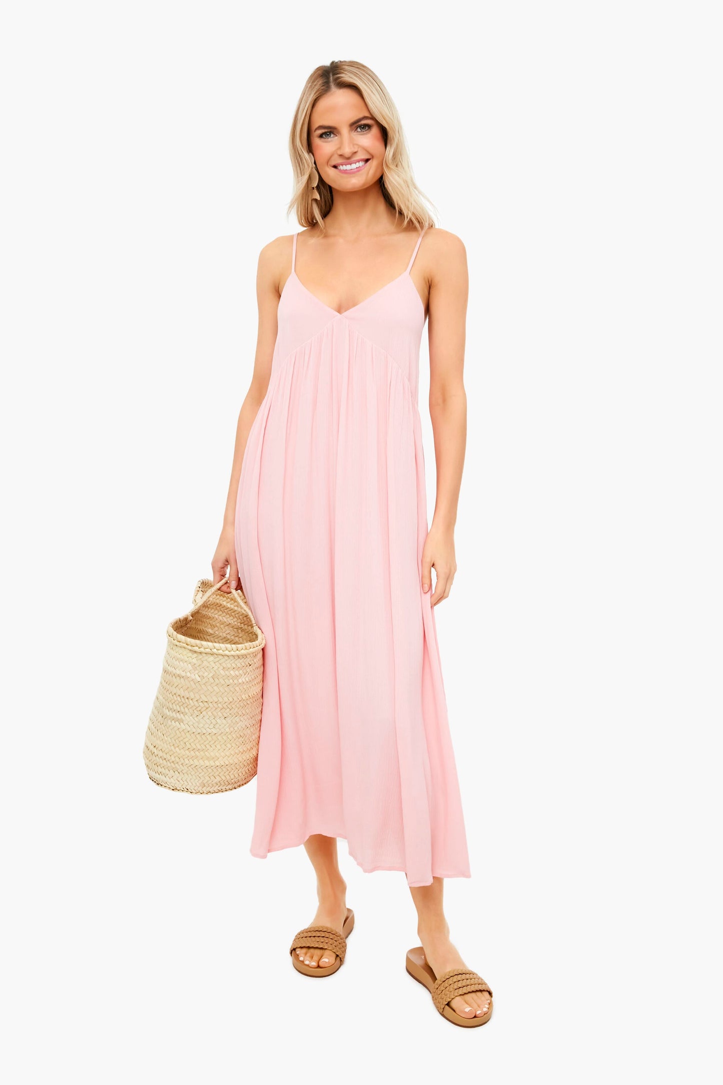 Guava Atlas Midi Dress