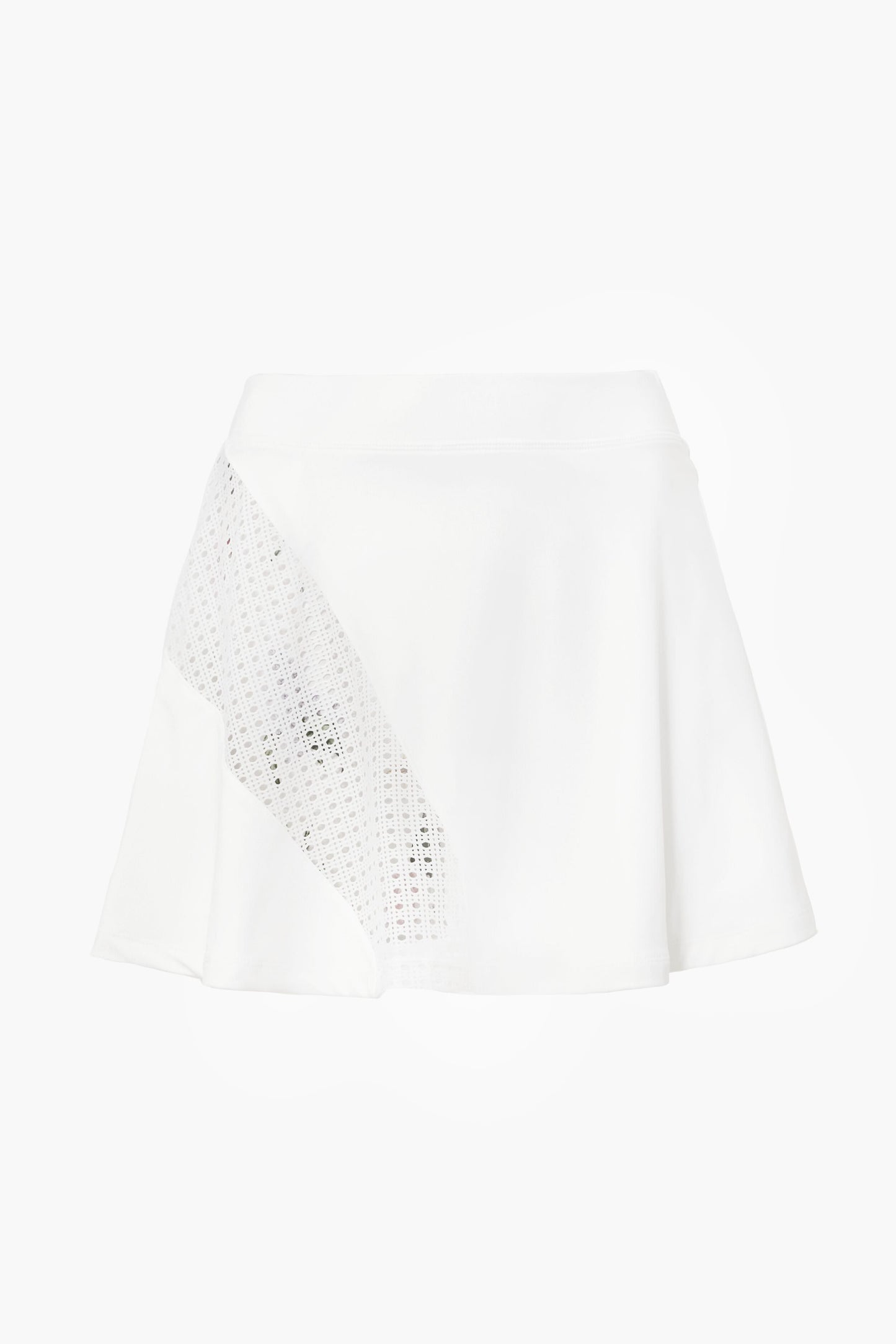 White and Fresh Buds 15 Inch Naomi Tennis Skirt