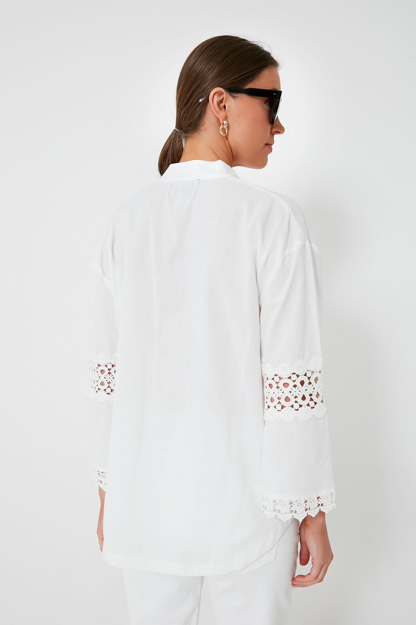 Blanc Piper Lace Top