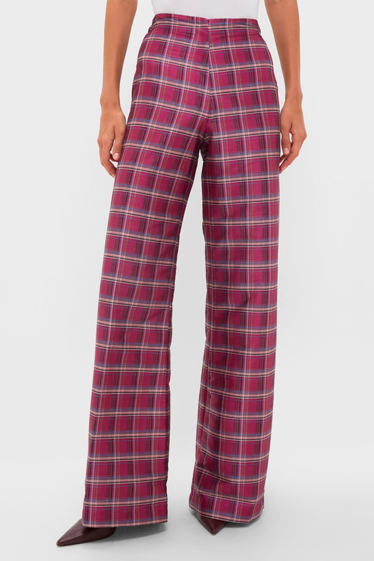 Berry Tartan Scarlett Pants