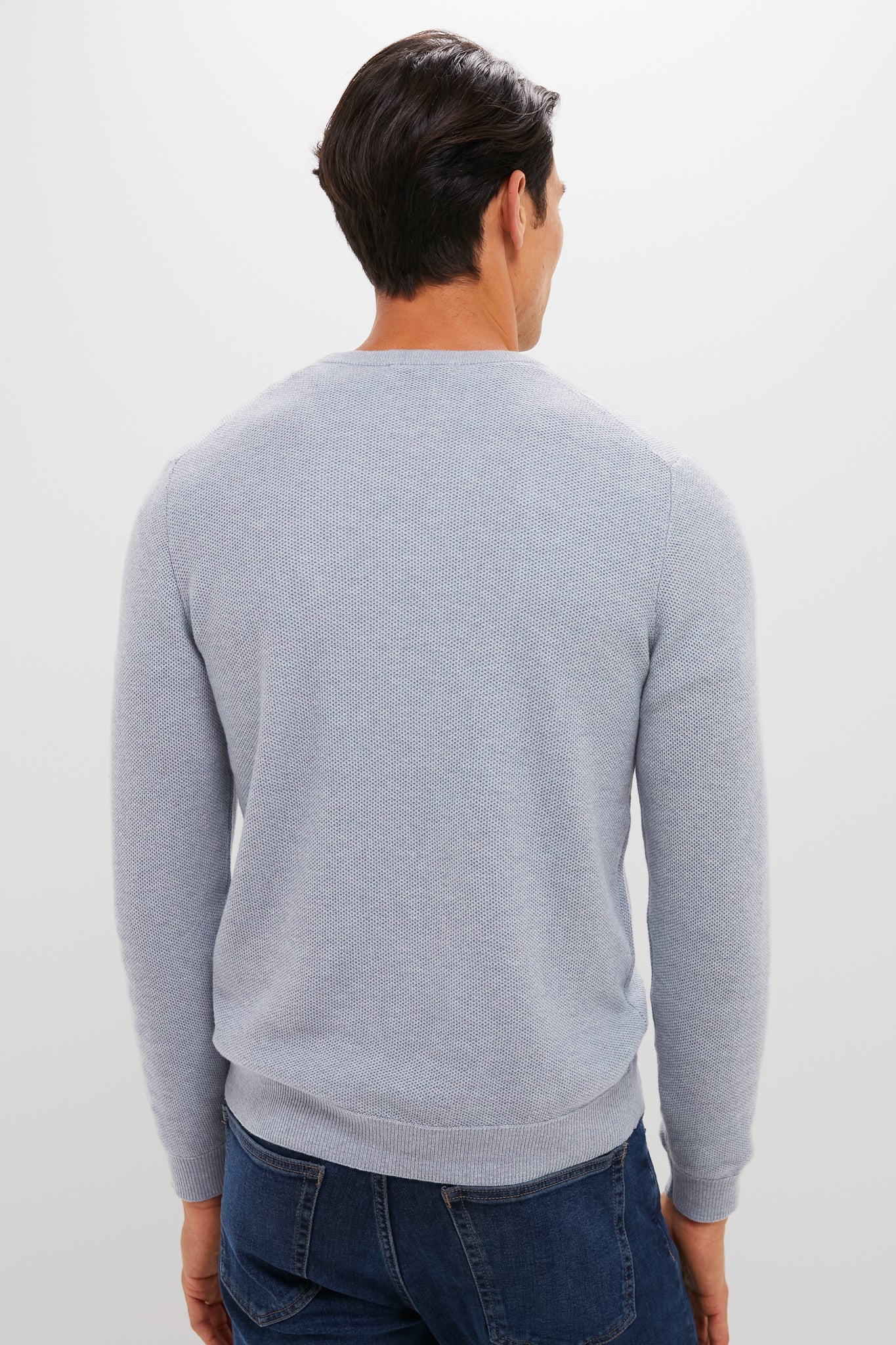 Misty Heather Gray Sweater Tee