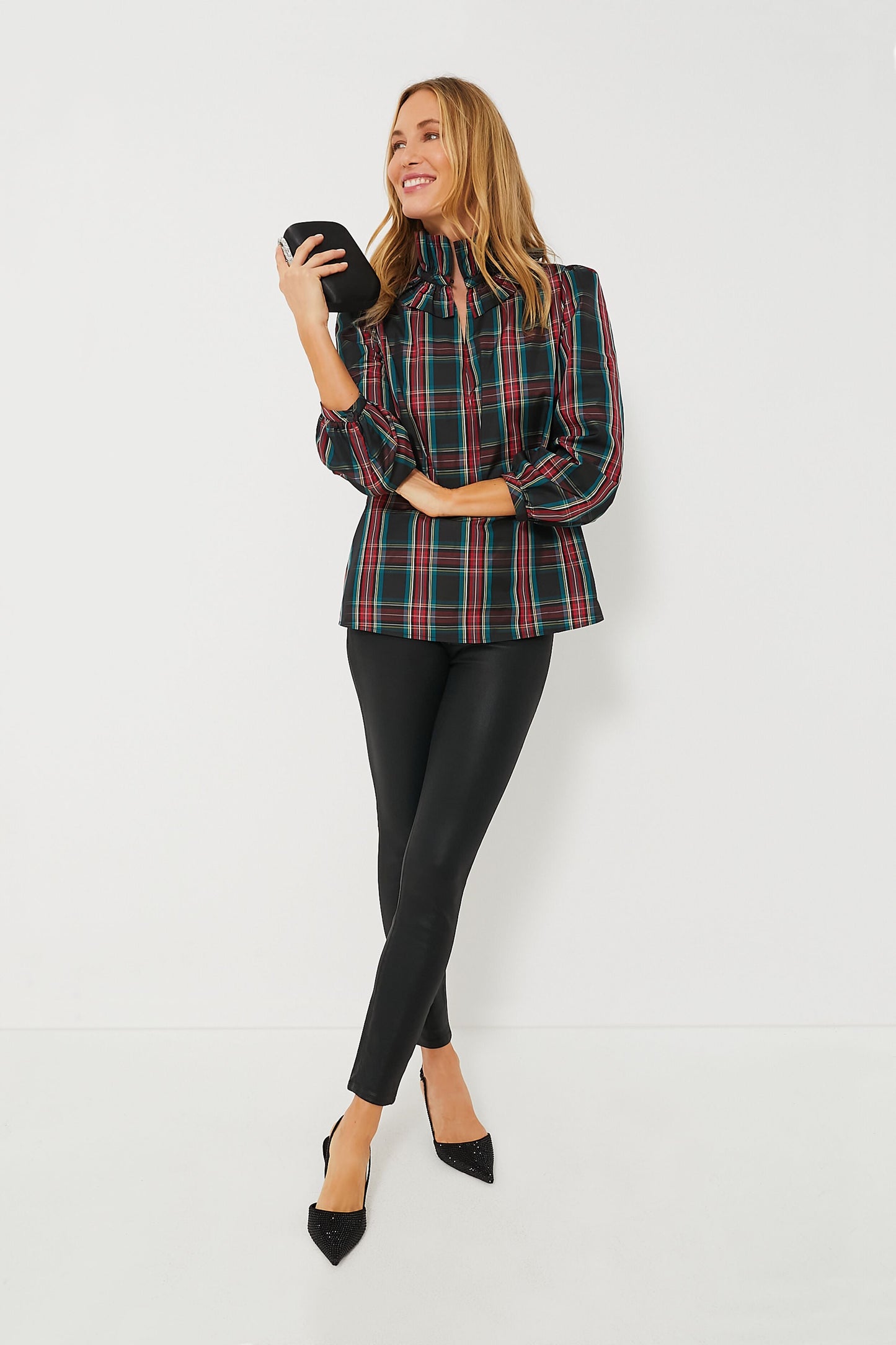 Highland Tartan Bouvier Blouse