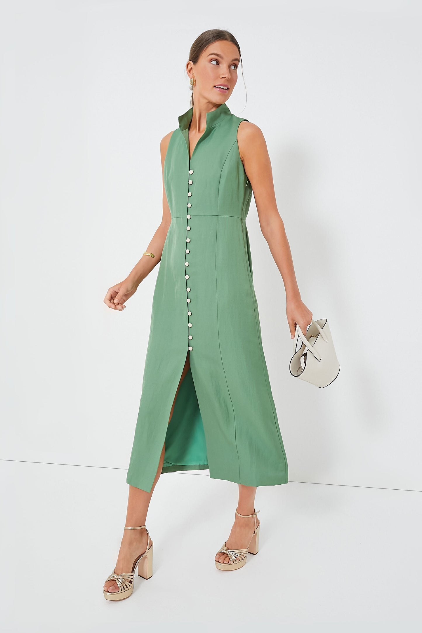 Garden Green Leighton Dress